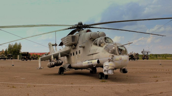 Ми-24 армейский ударный вертолёт