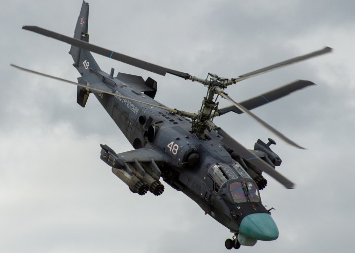Акула вертолёт ка-52 Аллигатор