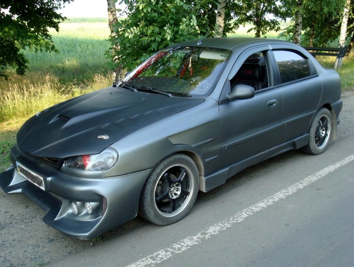 Chevrolet lanos обвес