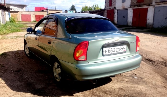 Chevrolet lanos с456ну34