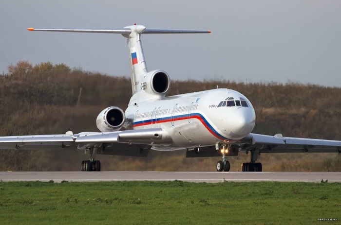 Ту-154б пассажирский самолёт