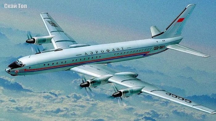 Пассажирский самолет ту 114, Туполева
