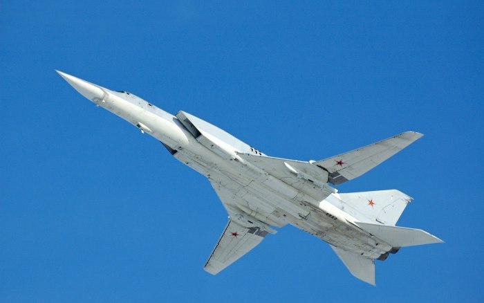 Стратегический бомбардировщик ту-22м3