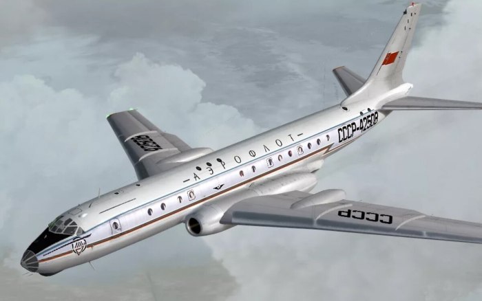Ту-104 пассажирский самолёт
