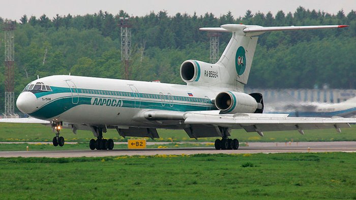 Ту-154 пассажирский самолёт