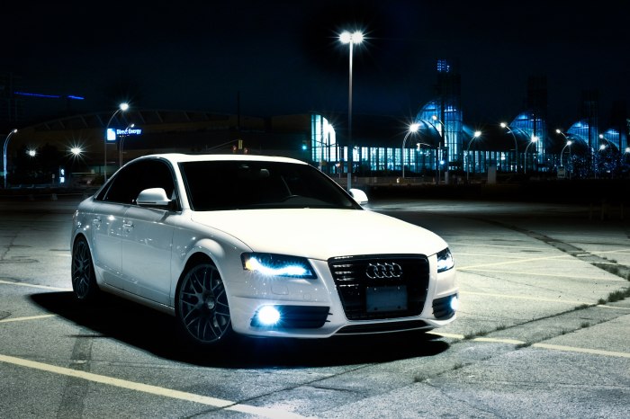 Audi a4 b8 белая