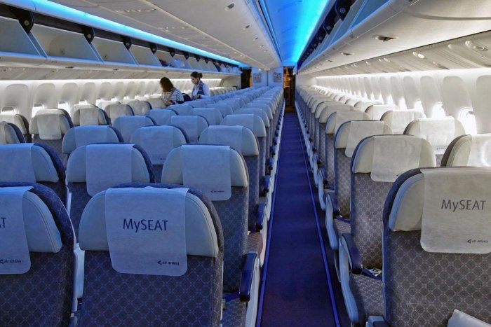 Airbus a321 салон