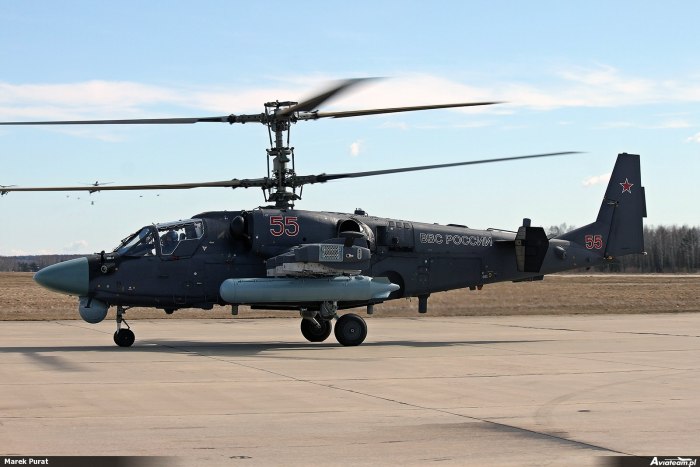 Вертолет ка-52 "Аллигатор"