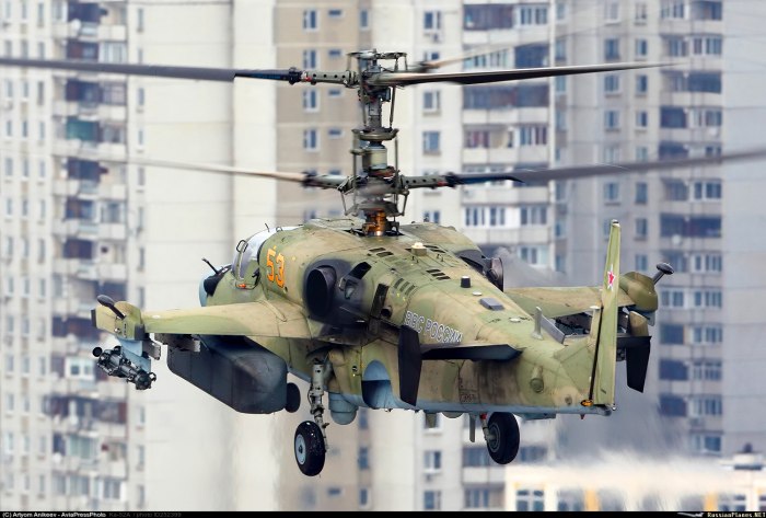 Вертолет ка-52 "Аллигатор"