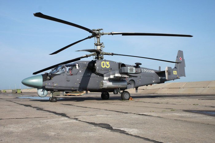 Аллигатор вертолёт ка-54