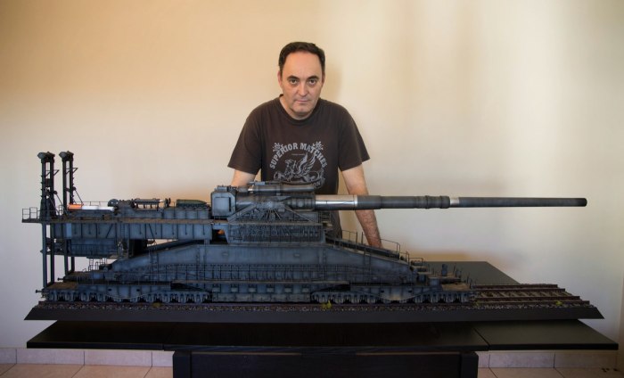Пушка Дора 1/35