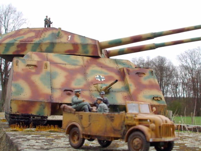 Танк Landkreuzer p1000 Ratte