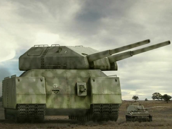 Танк Landkreuzer p1000 Ratte