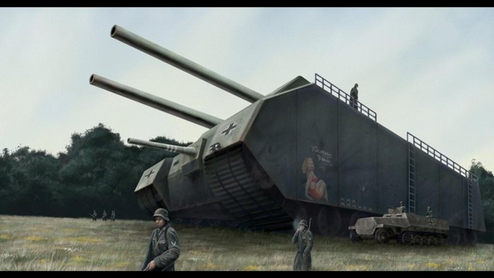 Танк Landkreuzer p1000 Ratte