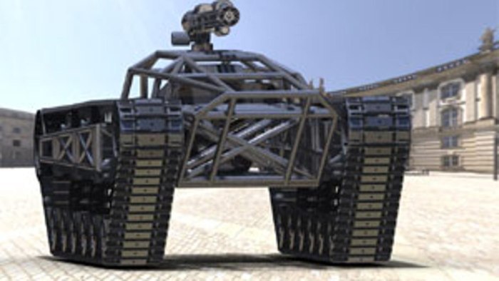 Боевой робот Ripsaw m5