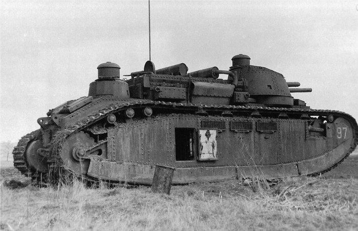Сверхтяжелый французский танк Char 2c