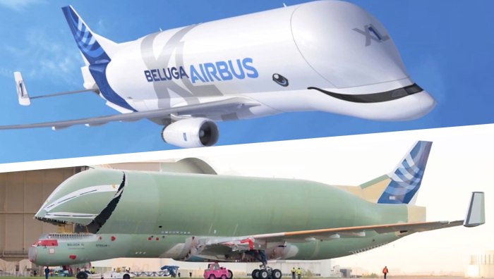 Airbus Beluga и АН 225