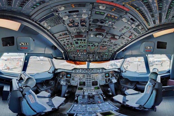 Airbus Beluga кабина пилотов