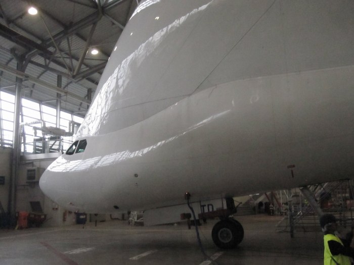 Airbus Beluga грузовой отсек