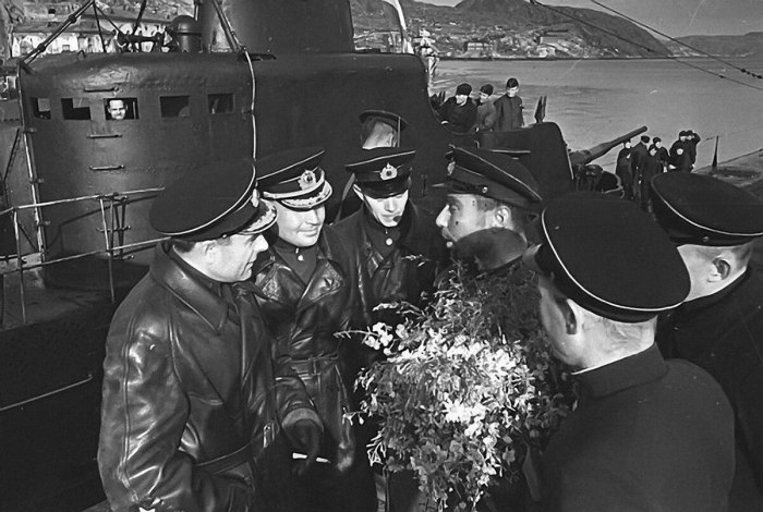 Капитан подводной лодки Северного флота 1941