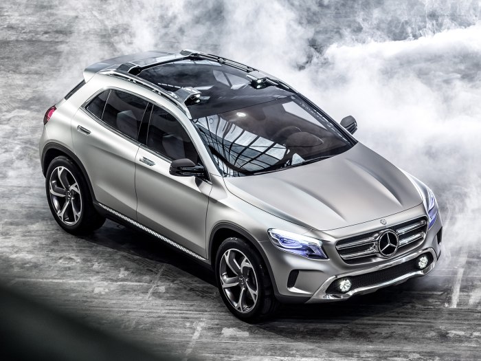 Mercedes Benz кроссовер GLA