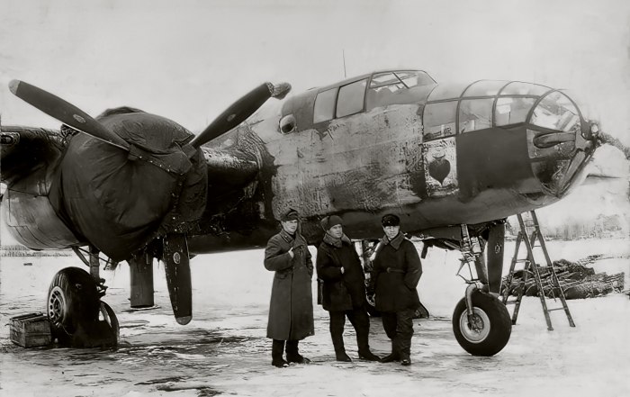 Бомбардировщик б-25 Митчелл в СССР