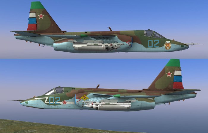 Самолёт-Штурмовик Су-25