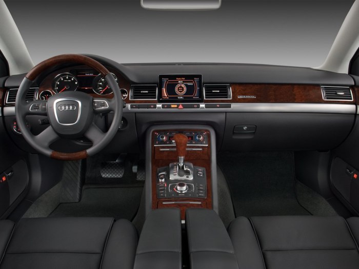 Audi a8 d3 салон