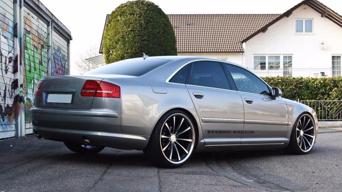 Audi a8 d3 Black Matte