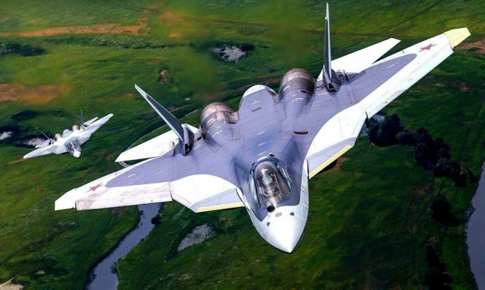 Истребитель 5 поколения России Су-57