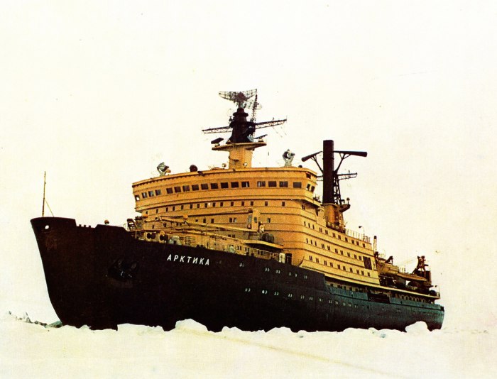 Атомный ледокол Арктика 1977