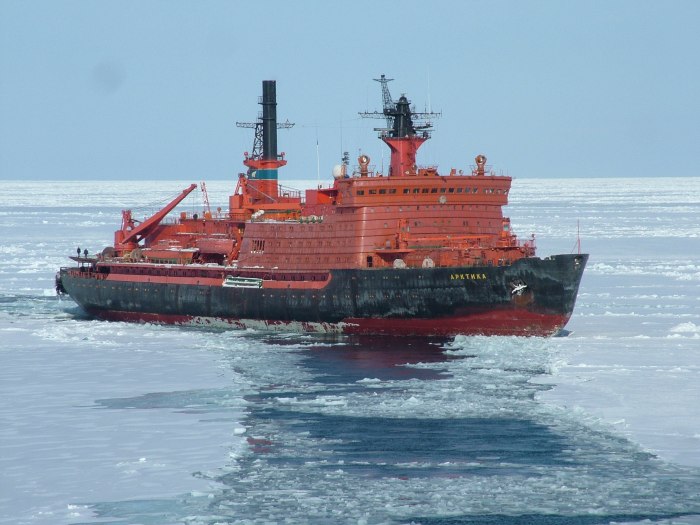 Атомный ледокол Арктика 1972