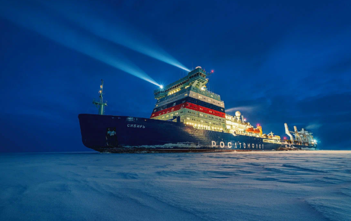50 Лет Победы атомный ледокол