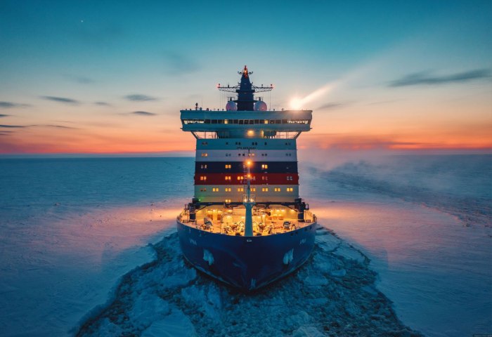 Новый атомный ледокол Арктика