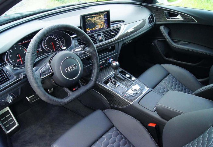 Audi rs6 avant 2017 салон