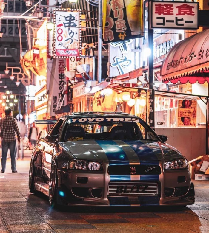 Nissan Skyline GTR r34 Japan Style