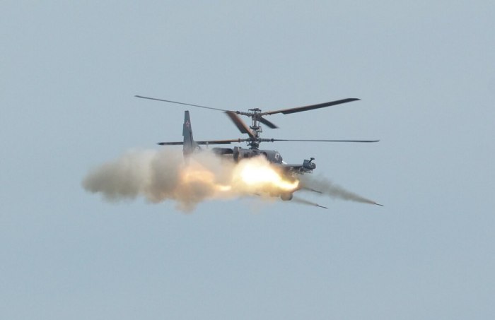 Ка-52 Аллигатор в Сирии