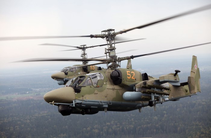 Вертолет ка-52 "Аллигатор"
