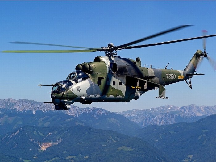 Вертолёт крокодил ми-24