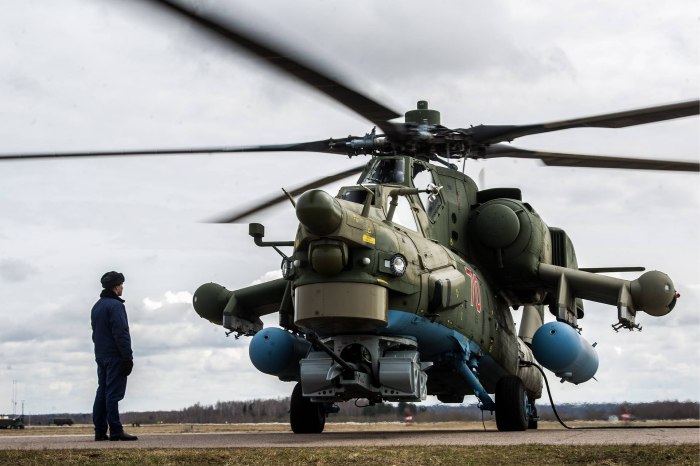 Военный вертолёт ми 28