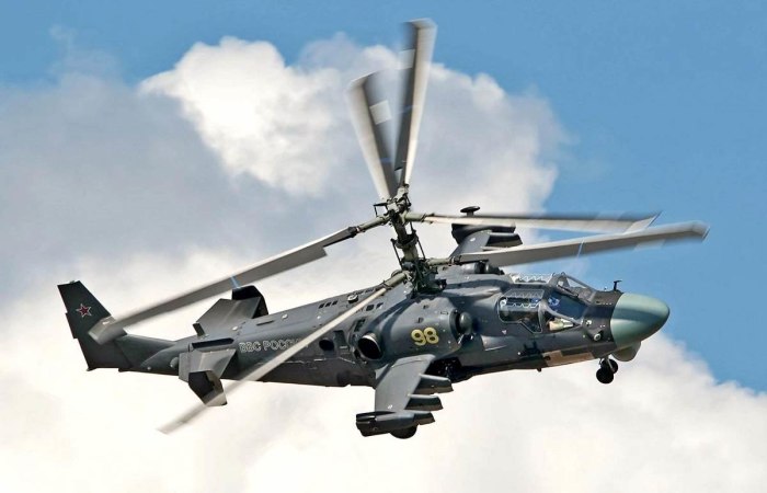 Вертолёт к-52 Аллигатор