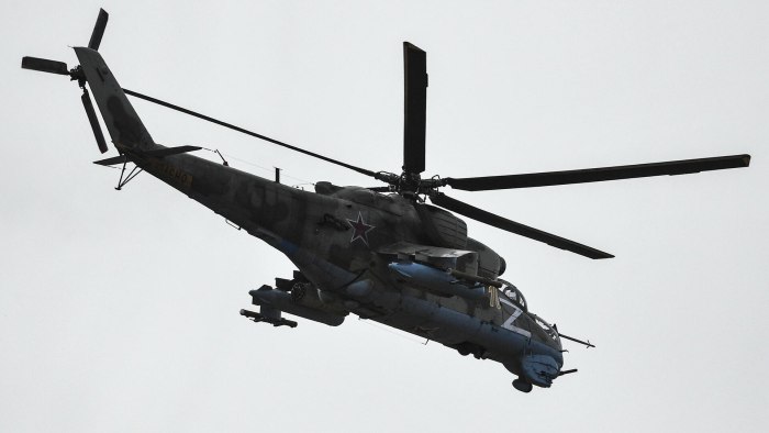 Ми-24 на Украине 2022