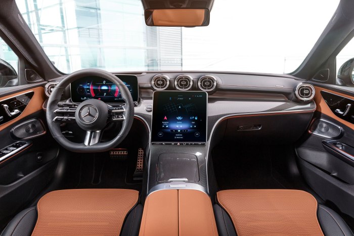 Mercedes c class 2021 салон