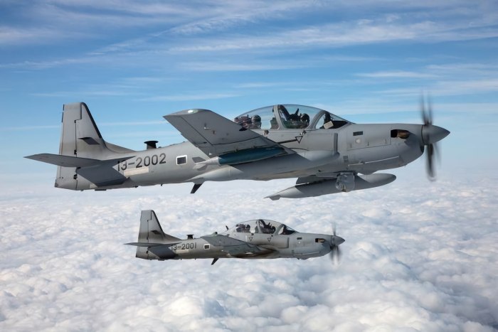 Штурмовики EMB 314 super Tucano