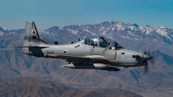Штурмовики EMB 314 super Tucano