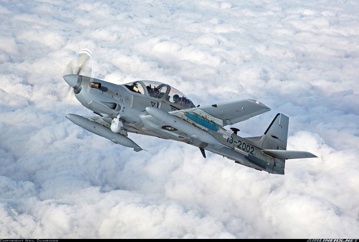 Штурмовики а-29 super Tucano