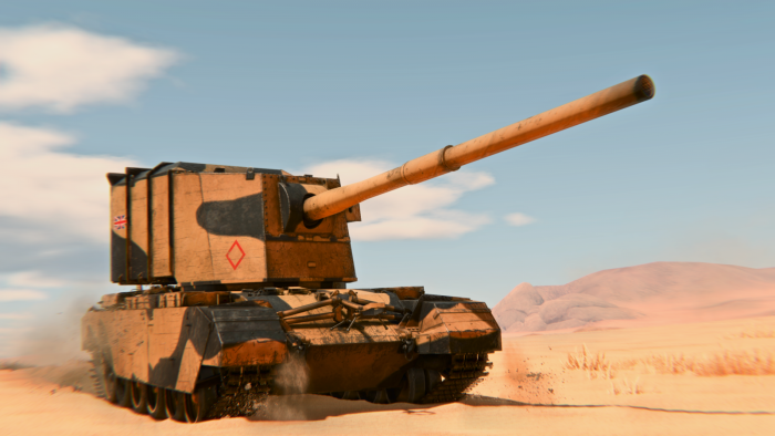 Танк fv4005 вар Тандер