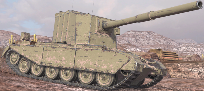 Британский танк fv4005