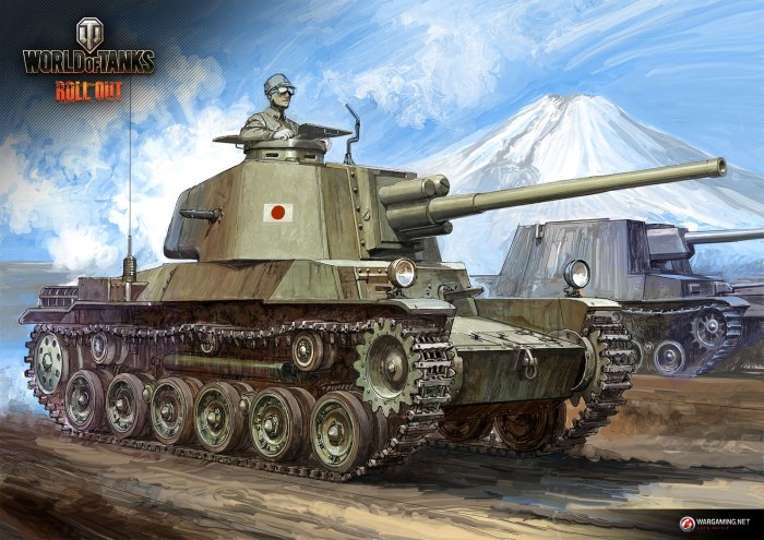 Японский танк Type 3 chi-nu