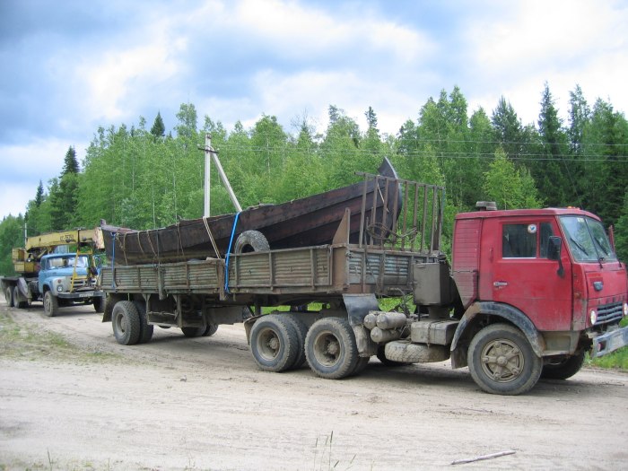 КАМАЗ 5410 лесовоз